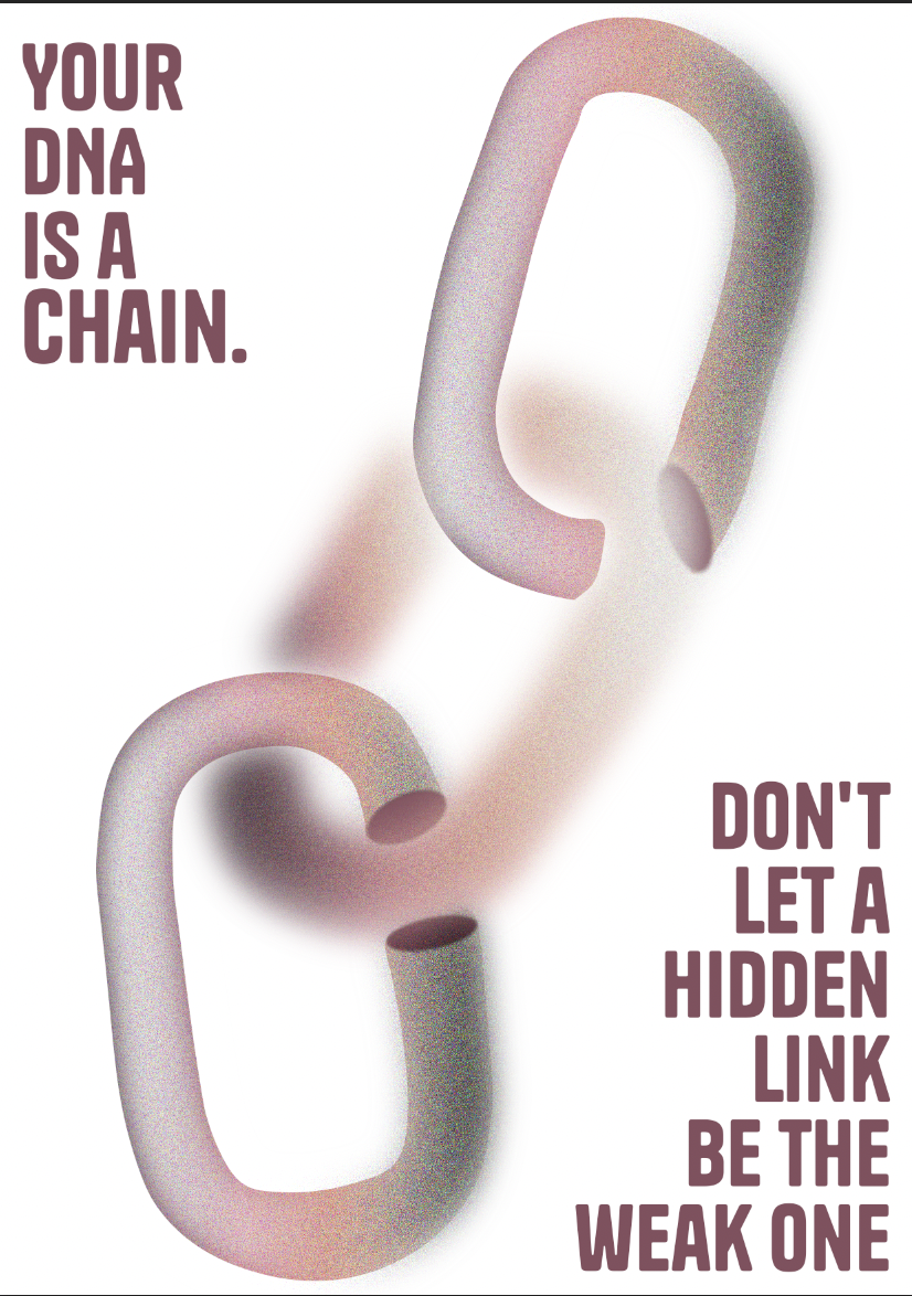 Heart Check Chain — What's Your Why testimonial poster